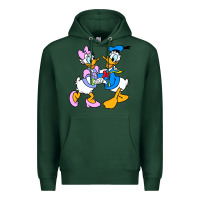 Sports Green donal duck Premium Hoodie - linhVisuals