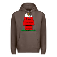 Coffee peanuts the doghouse Premium Hoodie - linhVisuals