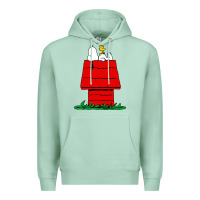 Seafoam peanuts the doghouse Premium Hoodie - linhVisuals