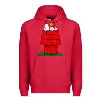 Cardinal peanuts the doghouse Premium Hoodie - linhVisuals