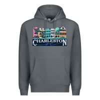 Rock charleston rainbow road   charleston south carolin Premium Hoodie - linhVisuals