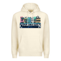 Sandshell charleston rainbow road   charleston south carolin Premium Hoodie - linhVisuals