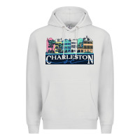 Dove Grey charleston rainbow road   charleston south carolin Premium Hoodie - linhVisuals