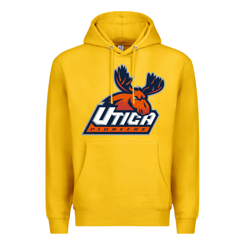 Utica Pioneers Vectorized Premium Hoodie by linhVisuals | Teevron