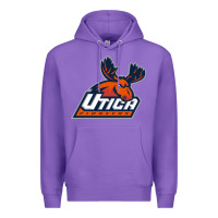 Purple utica pioneers vectorized Premium Hoodie - linhVisuals