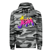 Slate Camo jem and the holograms musical Premium Hoodie - linhVisuals