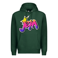 Sports Green jem and the holograms musical Premium Hoodie - linhVisuals