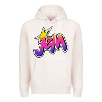Pale Pink jem and the holograms musical Premium Hoodie - linhVisuals
