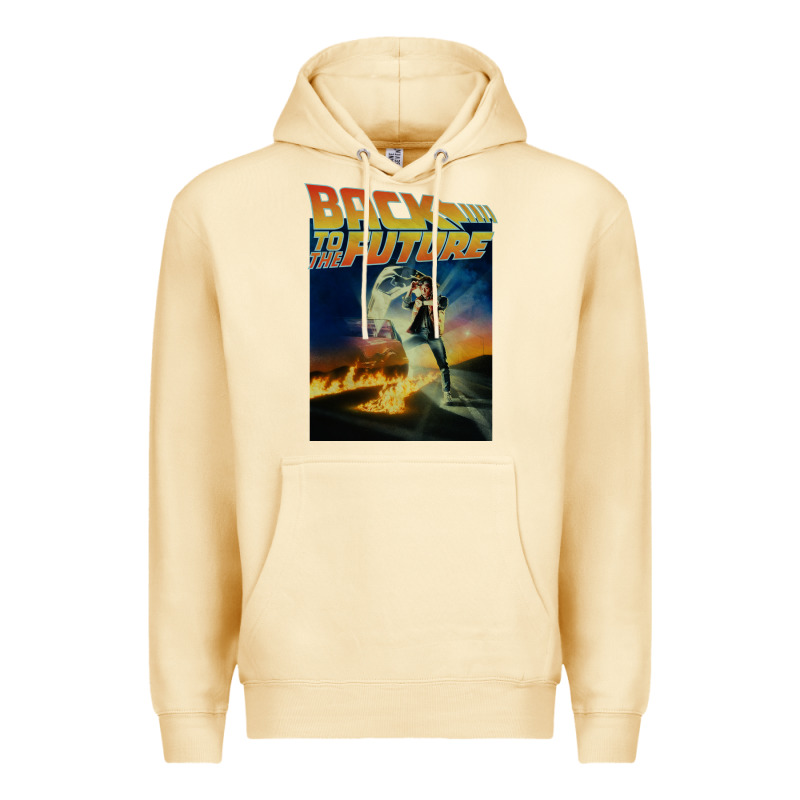 Back To The Future Vintage Premium Hoodie by linhVisuals | Teevron