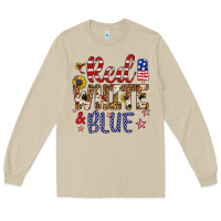 Mushroom red white and blue Long Sleeve Tee - Artiststas