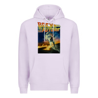 Lilac back to the future vintage Premium Hoodie - linhVisuals