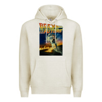 Oatmeal Heather back to the future vintage Premium Hoodie - linhVisuals