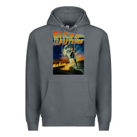Rock back to the future vintage Premium Hoodie - linhVisuals