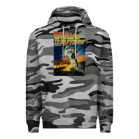 Slate Camo back to the future vintage Premium Hoodie - linhVisuals