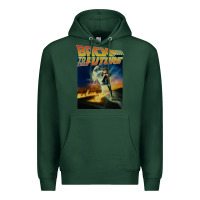 Sports Green back to the future vintage Premium Hoodie - linhVisuals