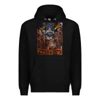 Black Neil Peart cool Premium Hoodie - linhVisuals