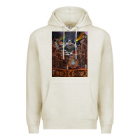 Oatmeal Heather Neil Peart cool Premium Hoodie - linhVisuals
