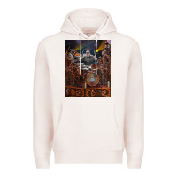 Pale Pink Neil Peart cool Premium Hoodie - linhVisuals