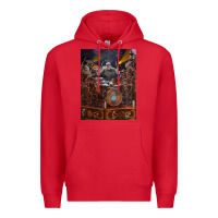 Red Neil Peart cool Premium Hoodie - linhVisuals