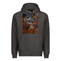 Smoke Neil Peart cool Premium Hoodie - linhVisuals