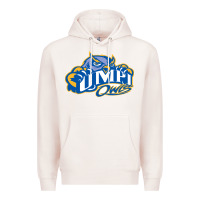 Pale Pink university of maine at presque isle vectorized Premium Hoodie - linhVisuals
