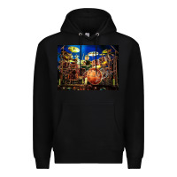 Black Neil Peart encore Premium Hoodie - linhVisuals