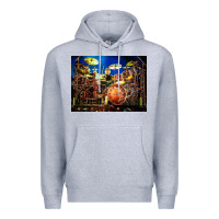 Heather Grey Neil Peart encore Premium Hoodie - linhVisuals