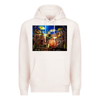 Pale Pink Neil Peart encore Premium Hoodie - linhVisuals