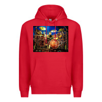 Red Neil Peart encore Premium Hoodie - linhVisuals