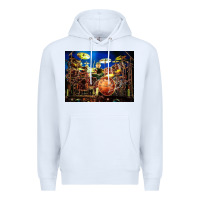 White Neil Peart encore Premium Hoodie - linhVisuals