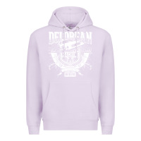 Lilac delorean machine Premium Hoodie - linhVisuals