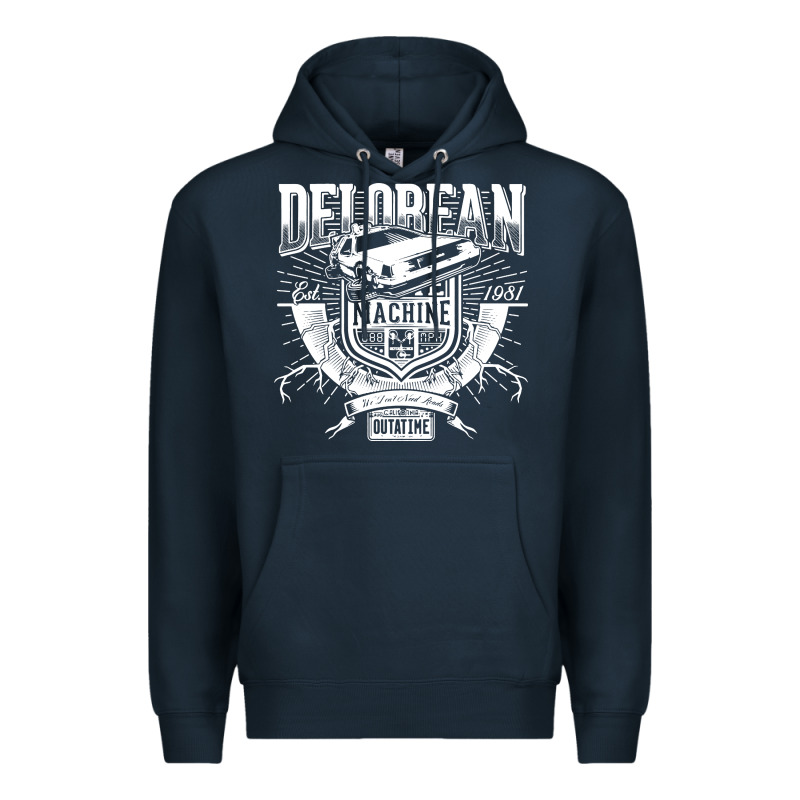 Delorean Machine Premium Hoodie by linhVisuals | Teevron