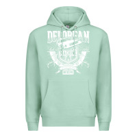 Seafoam delorean machine Premium Hoodie - linhVisuals