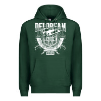 Sports Green delorean machine Premium Hoodie - linhVisuals