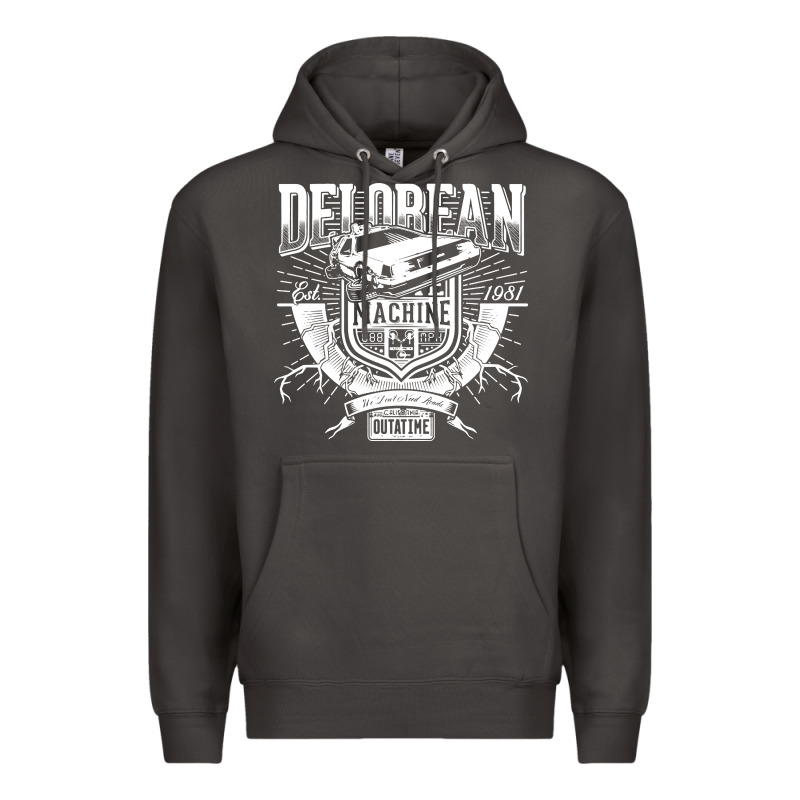 Delorean Machine Premium Hoodie by linhVisuals | Teevron