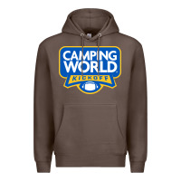 Coffee camping world, games Premium Hoodie - linhVisuals