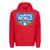 Red camping world, games Premium Hoodie - linhVisuals