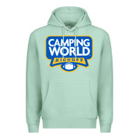 Seafoam camping world, games Premium Hoodie - linhVisuals