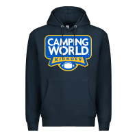 Navy camping world, games Premium Hoodie - linhVisuals