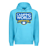 Ocean Blue camping world, games Premium Hoodie - linhVisuals