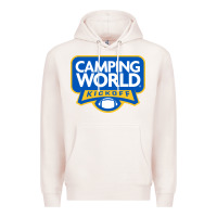 Pale Pink camping world, games Premium Hoodie - linhVisuals