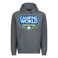 Rock camping world, games Premium Hoodie - linhVisuals