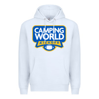White camping world, games Premium Hoodie - linhVisuals