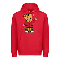 Red daniel tigers neighborhood Premium Hoodie - linhVisuals