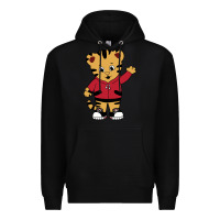 Black daniel tigers neighborhood Premium Hoodie - linhVisuals
