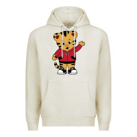 Oatmeal Heather daniel tigers neighborhood Premium Hoodie - linhVisuals