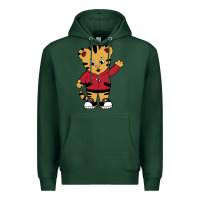 Sports Green daniel tigers neighborhood Premium Hoodie - linhVisuals