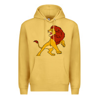 Antique Gold mufasa the lion king Premium Hoodie - linhVisuals