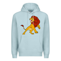 Blue Mist mufasa the lion king Premium Hoodie - linhVisuals