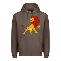 Coffee mufasa the lion king Premium Hoodie - linhVisuals
